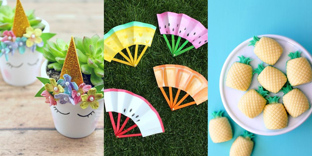Free Craft Ideas For Kids
 15 Summer Crafts That Keep Your Kids Busy and Happy All