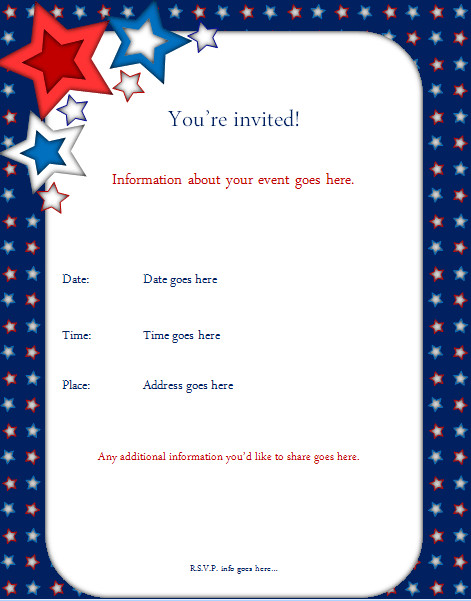 Free Email Birthday Invitations
 Birthday Party Invitation Email Template