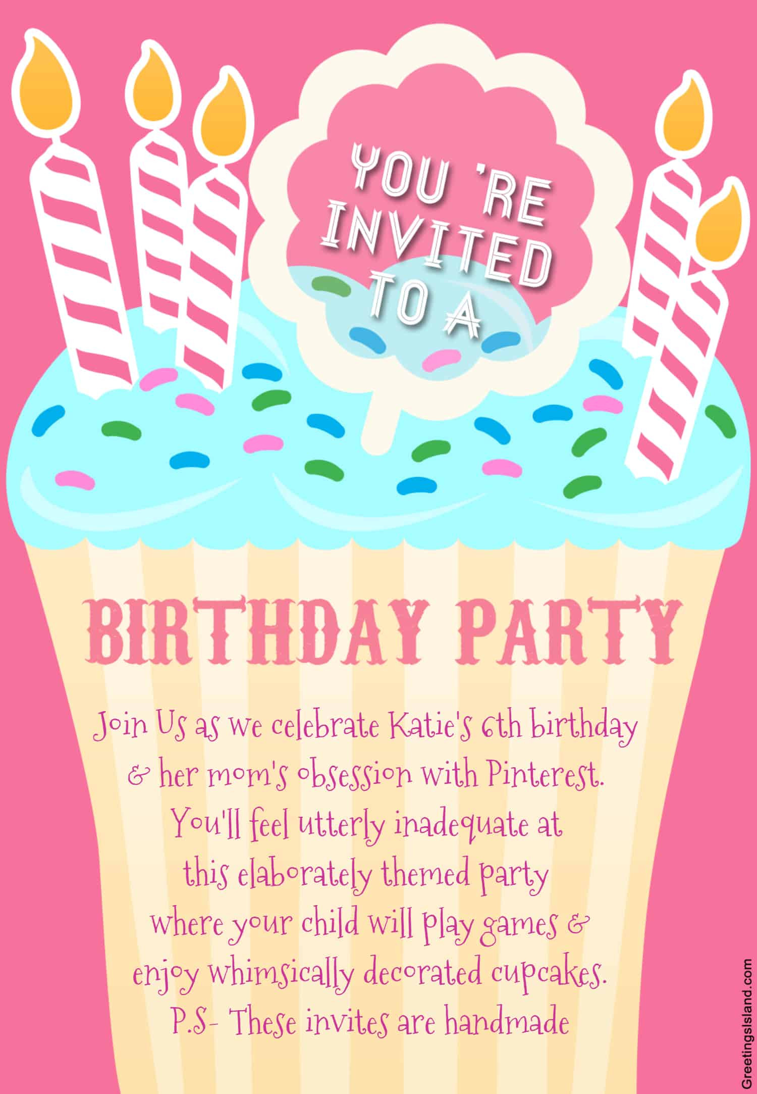 Free Evite Birthday Invitations
 Honest Birthday Party Invitations