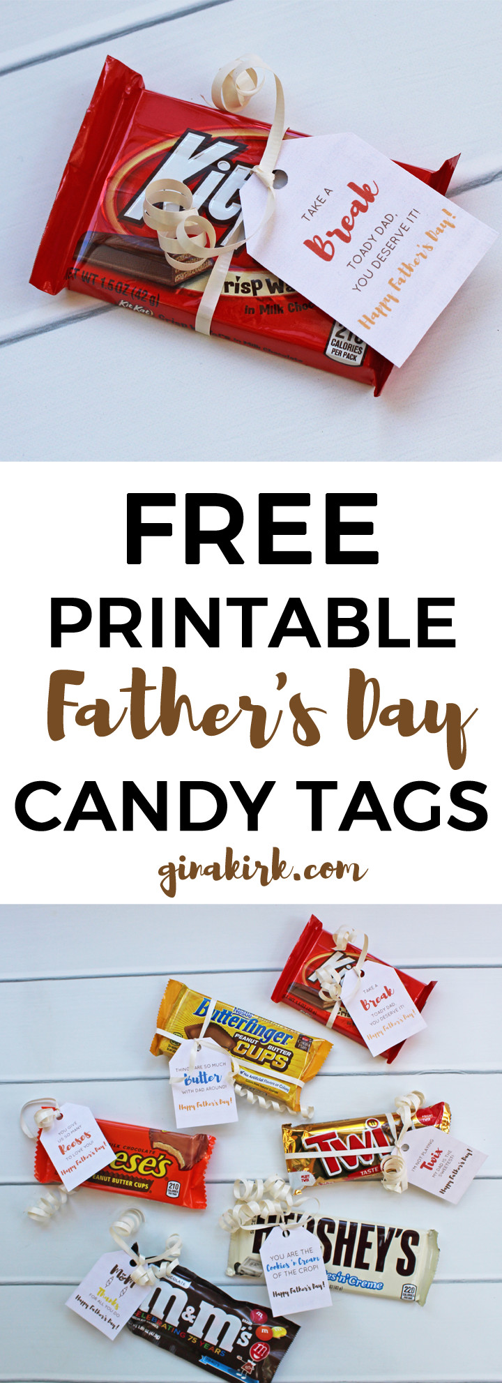 Free Fathers Day Gift Ideas
 Free Printable Candy Tags for Father s Day