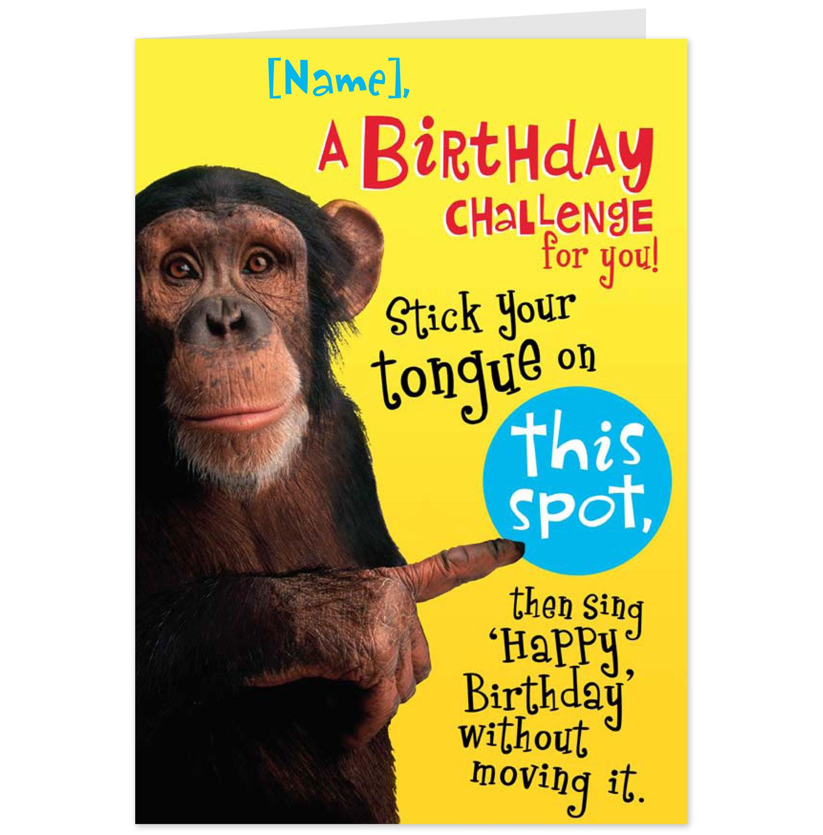 Free Funny Happy Birthday Cards
 6 Best of Funny Printable Birthday Cards For
