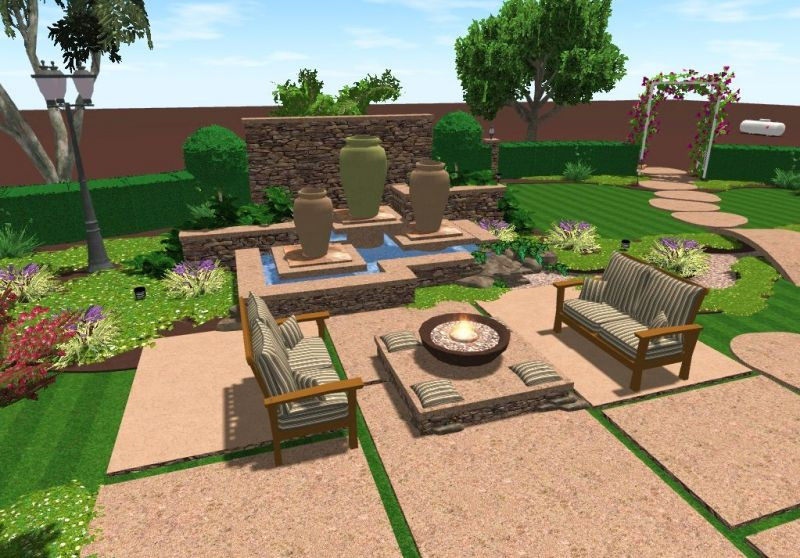 Free Landscape Design Online
 YardBusters Featured Yard Arnold Design