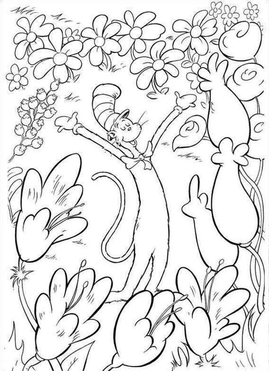 Free Printable Dr Seuss Coloring Pages
 Free Dr Seuss Coloring Pages at GetColorings