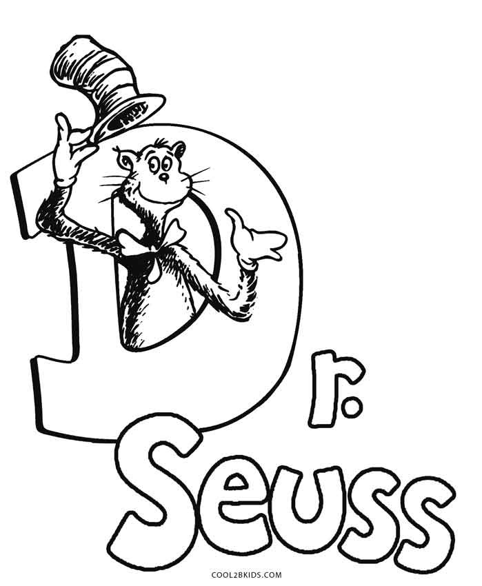 Free Printable Dr Seuss Coloring Pages
 Free Printable Dr Seuss Coloring Pages For Kids