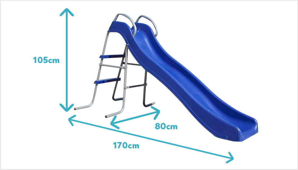 Free Standing Slides For Backyard
 LIFESPAN KIDS SLIPPERY SLIDE 2 OUTDOOR FREE STANDING WAVE