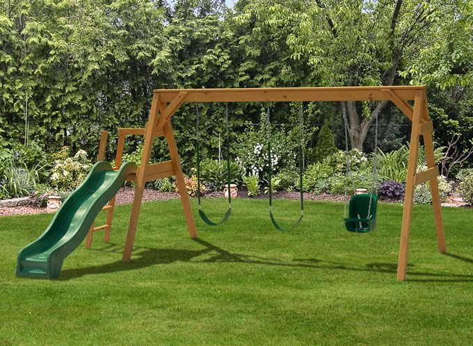 Free Standing Slides For Backyard
 building a toddler playground sets