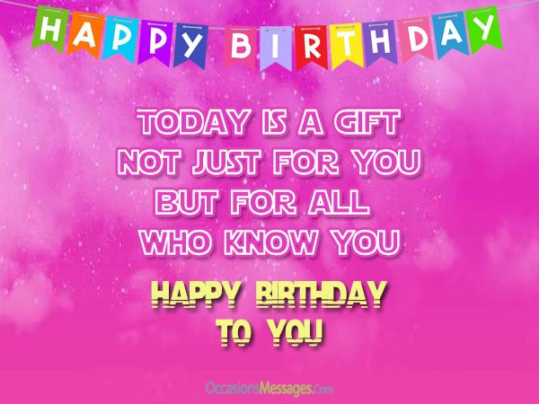 Free Text Birthday Cards
 Top 100 Happy Birthday SMS Text Messages