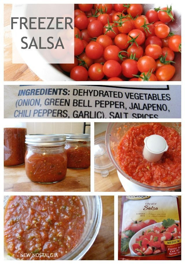Freezer Salsa Recipe With Fresh Tomatoes
 Easy Homemade Freezer Salsa
