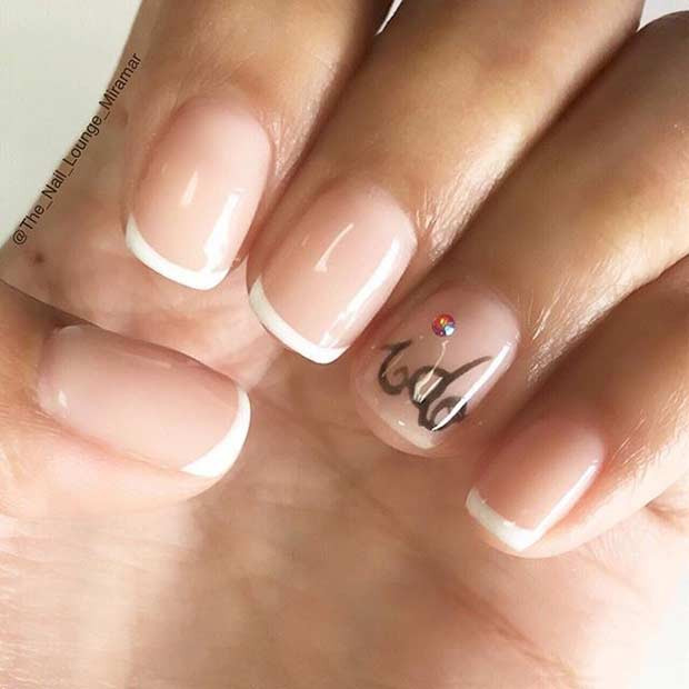 French Wedding Nails
 31 Elegant Wedding Nail Art Designs Page 3 of 3