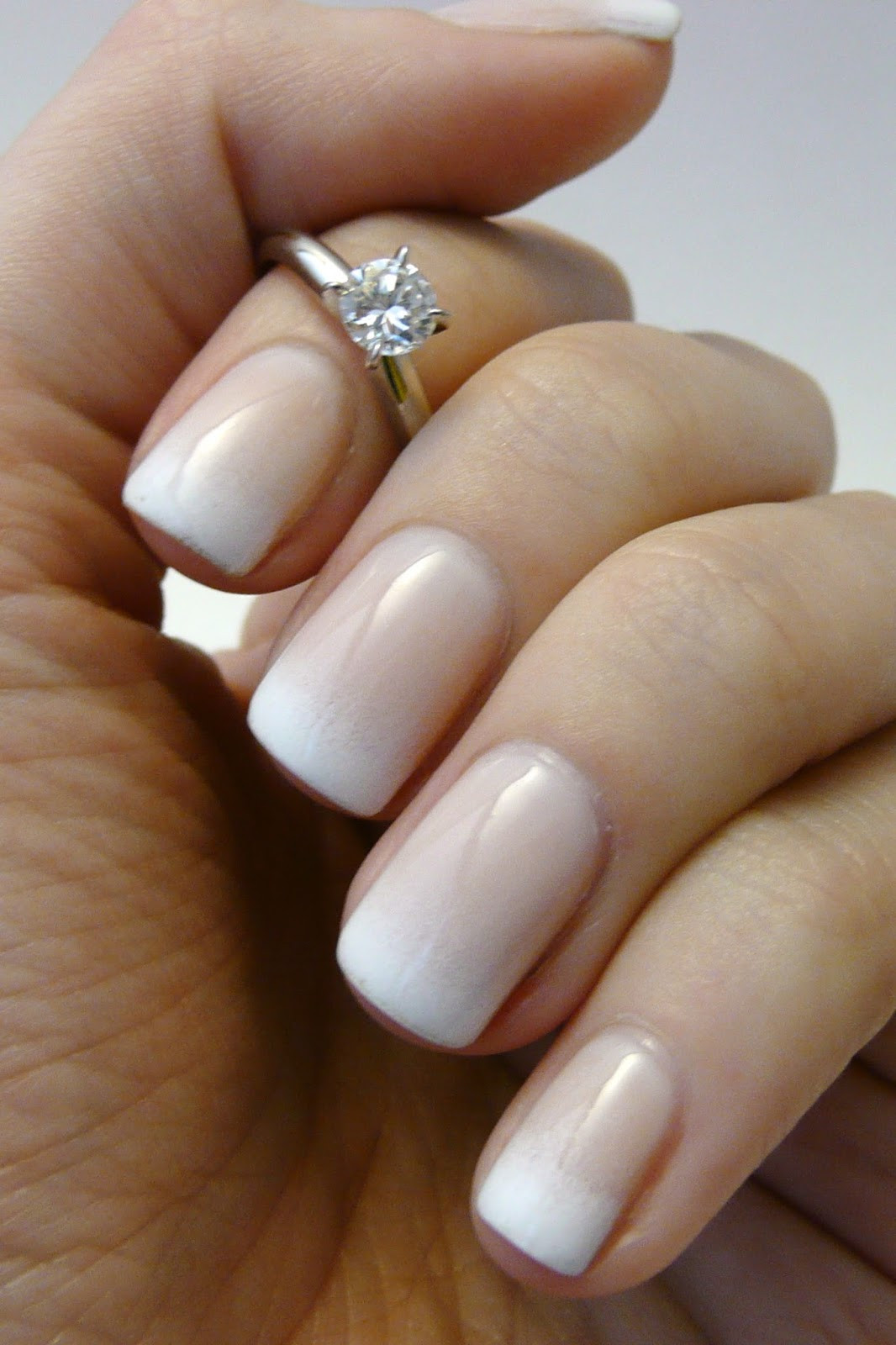 French Wedding Nails
 Casa de Polish Gra nt French Manicure