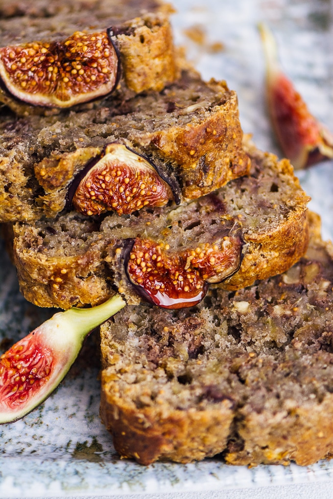Fresh Fig Recipes Healthy
 Vegan Fresh Fig Bread Recipe With Banana and Walnuts