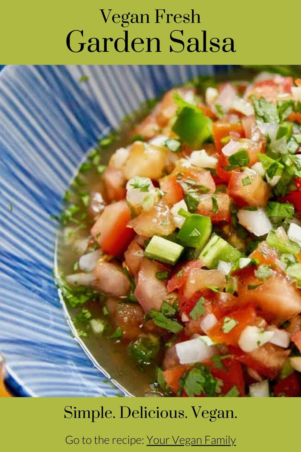 Fresh Garden Salsa Recipe
 Homemade Fresh Garden Salsa Recipe Chop Stir Eat Simple