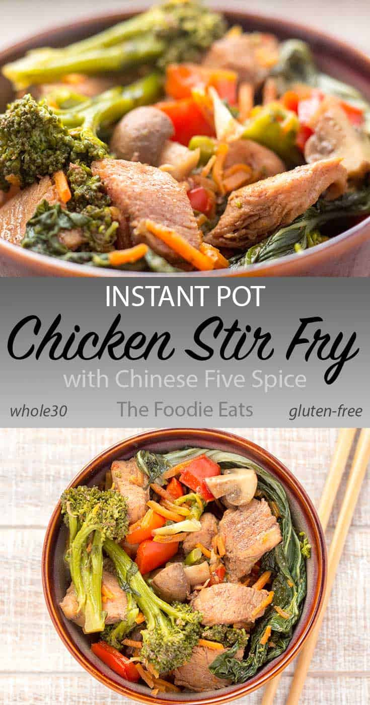 Fried Chicken In Instant Pot
 Instant Pot Stir Fry with Chicken and Chinese Five Spice