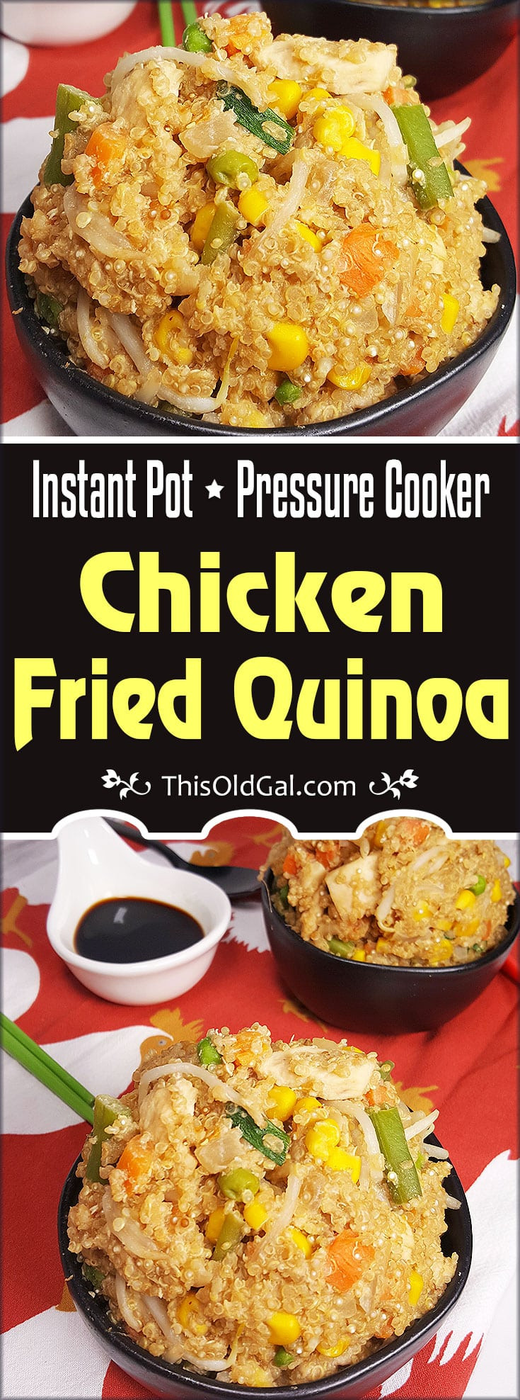 Fried Chicken In Instant Pot
 Instant Pot Chicken Fried Quinoa "Rice"
