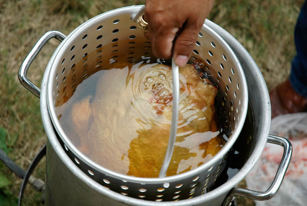 Fried Turkey For Thanksgiving
 Five Safety Tips for Deep Frying Turkey