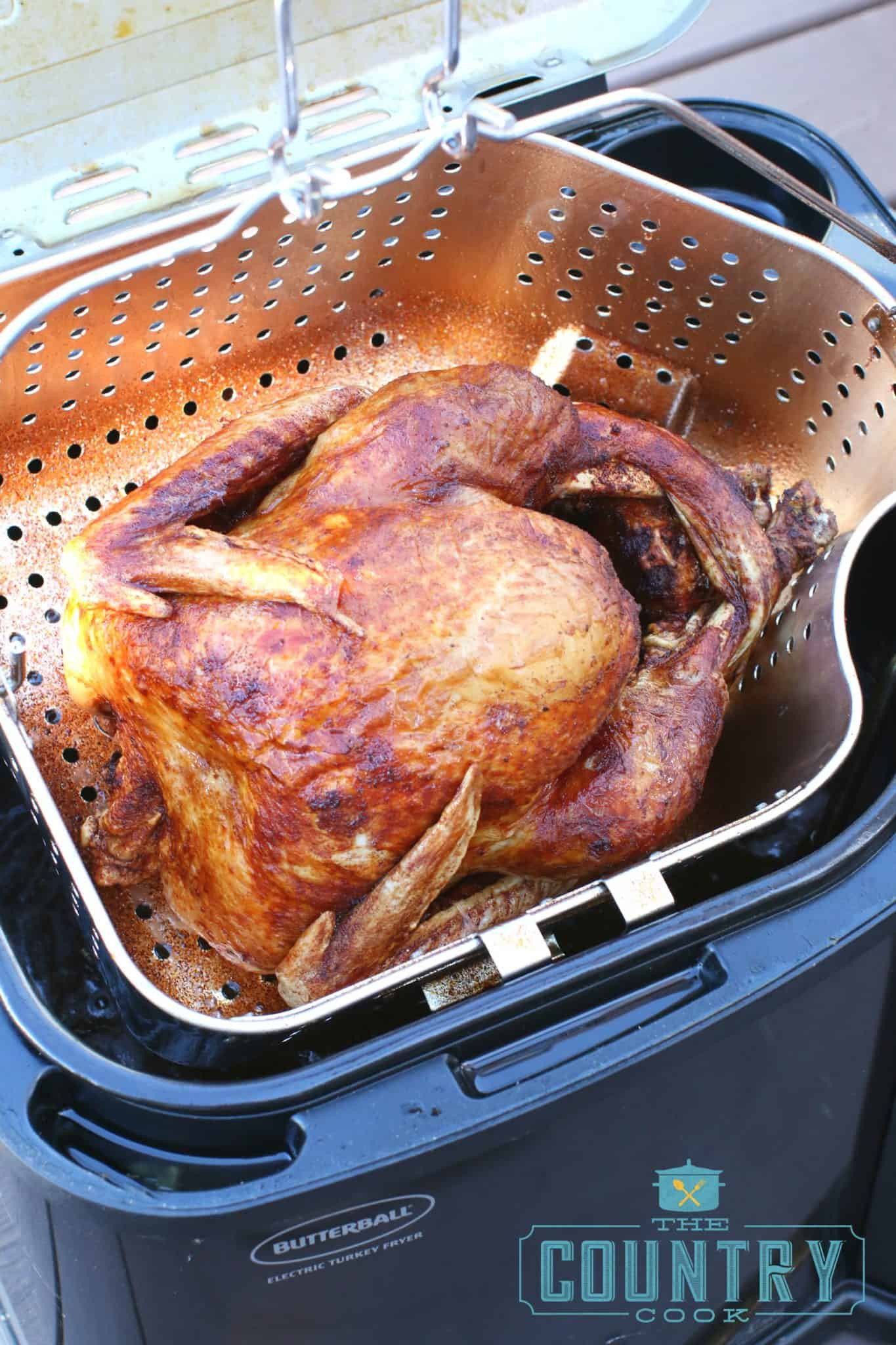 Fried Turkey For Thanksgiving
 How to Fry a Turkey The Country Cook