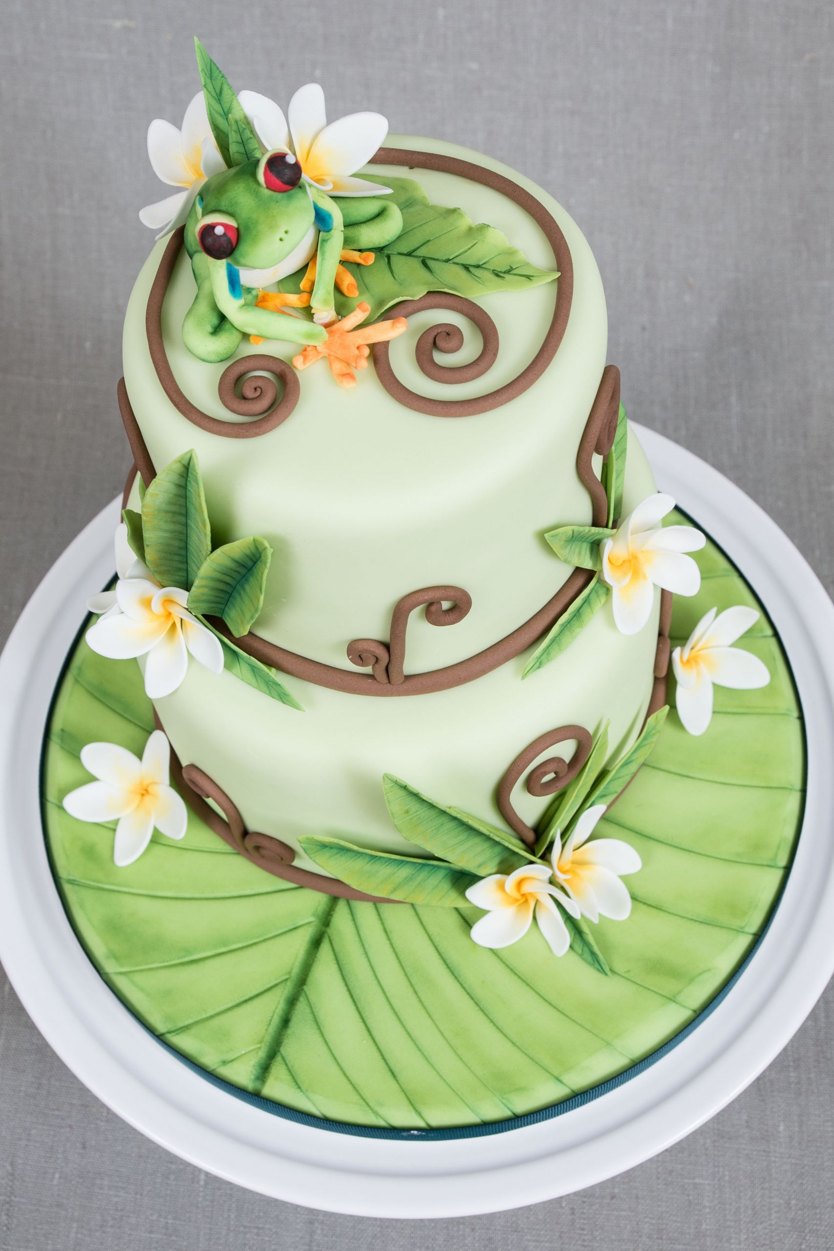 Frog Birthday Cake
 Happy birthday Philippa