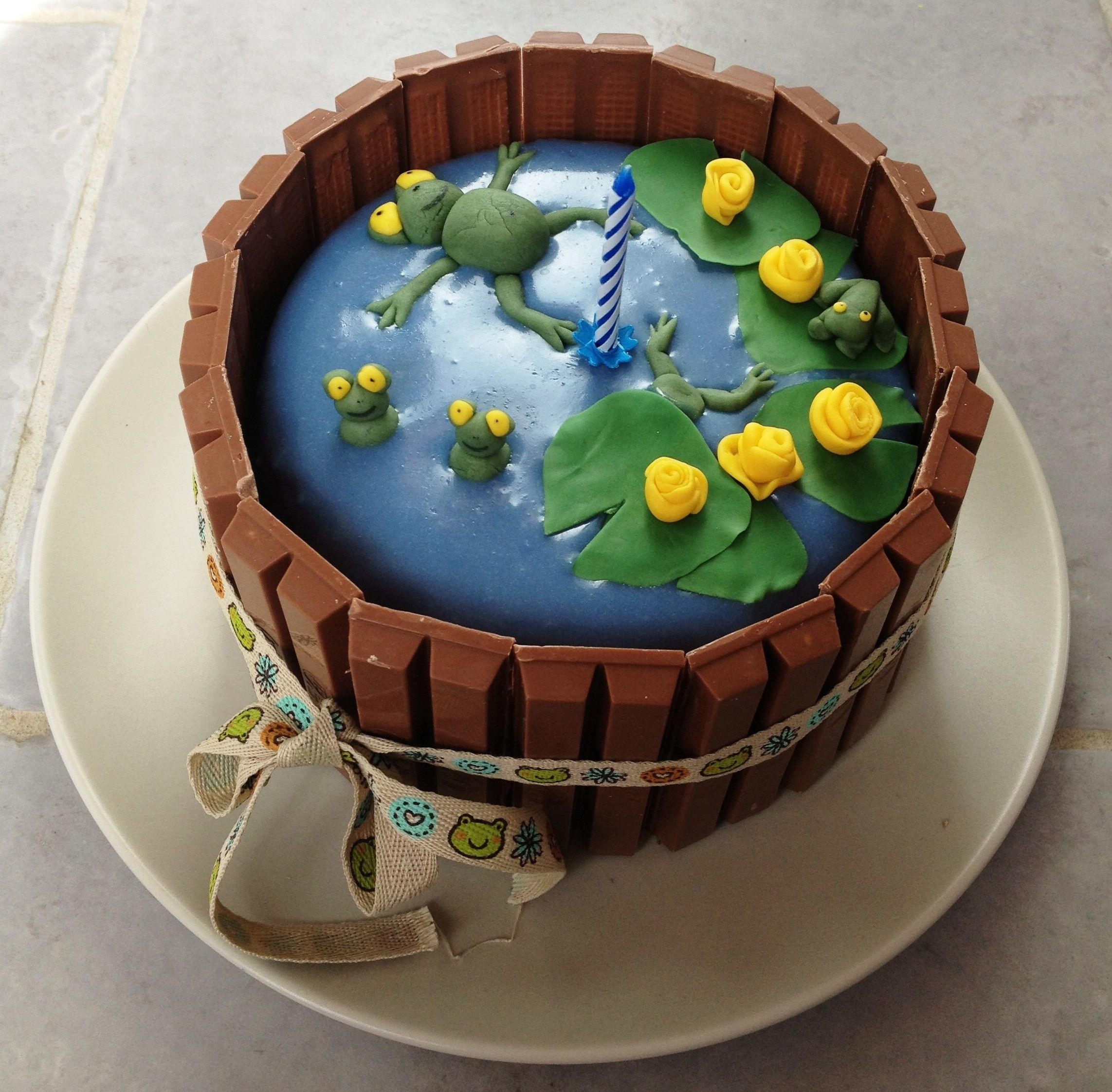Frog Birthday Cake
 The 25 best Frog cakes ideas on Pinterest