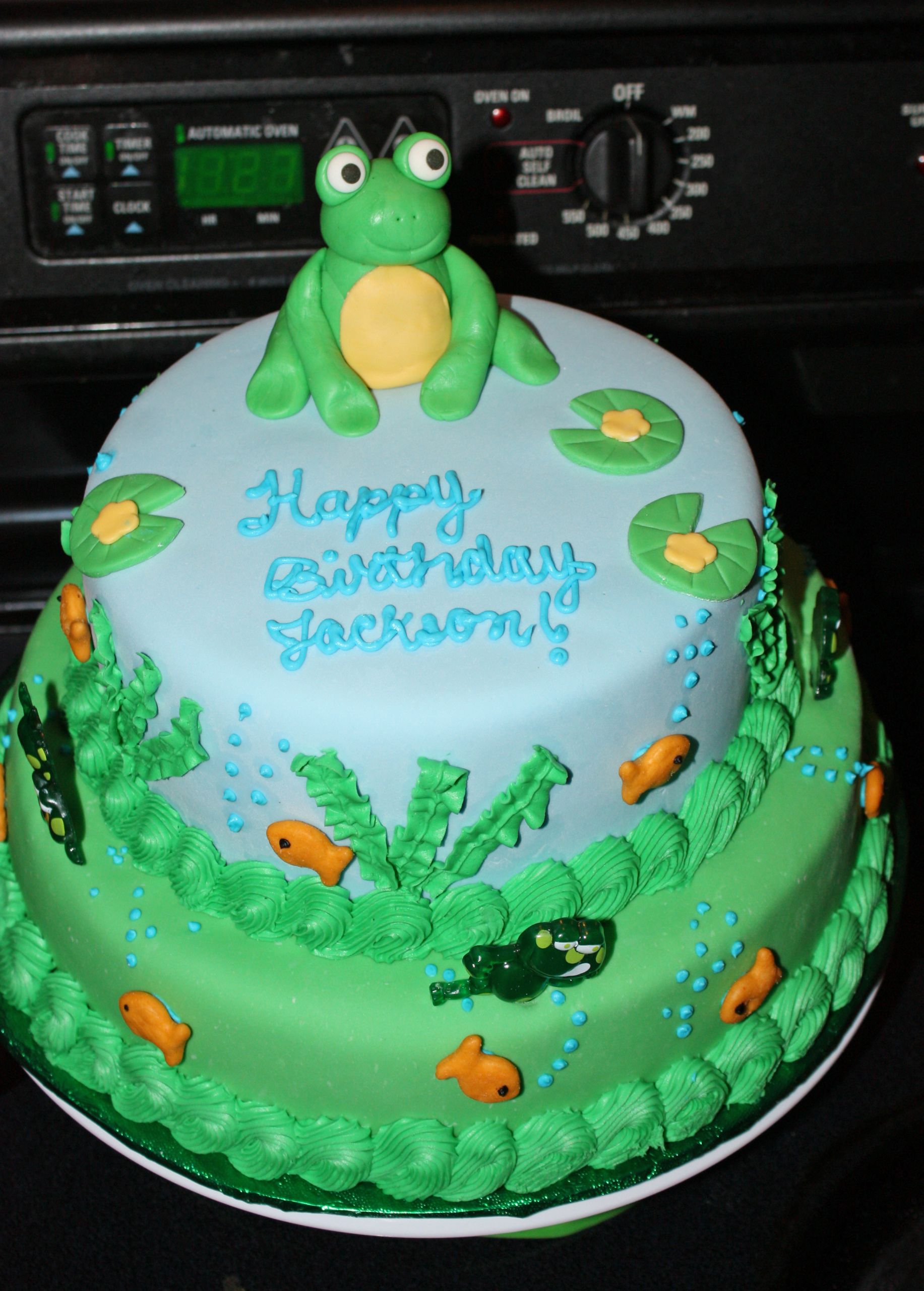 Frog Birthday Cake
 Frog Cakes – Decoration Ideas