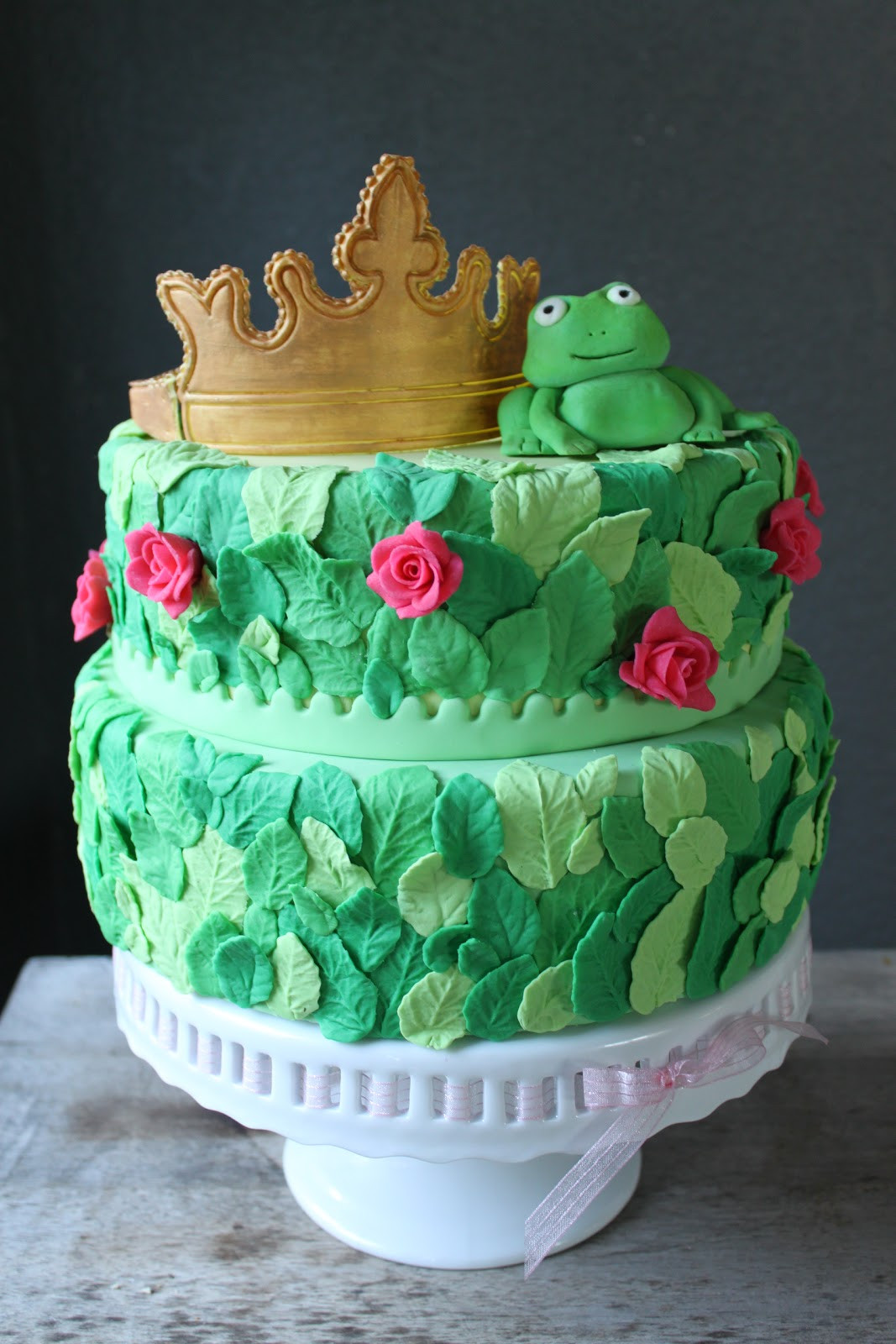 Frog Birthday Cake
 The Frog Prince Birthday Cake The Little Epicurean