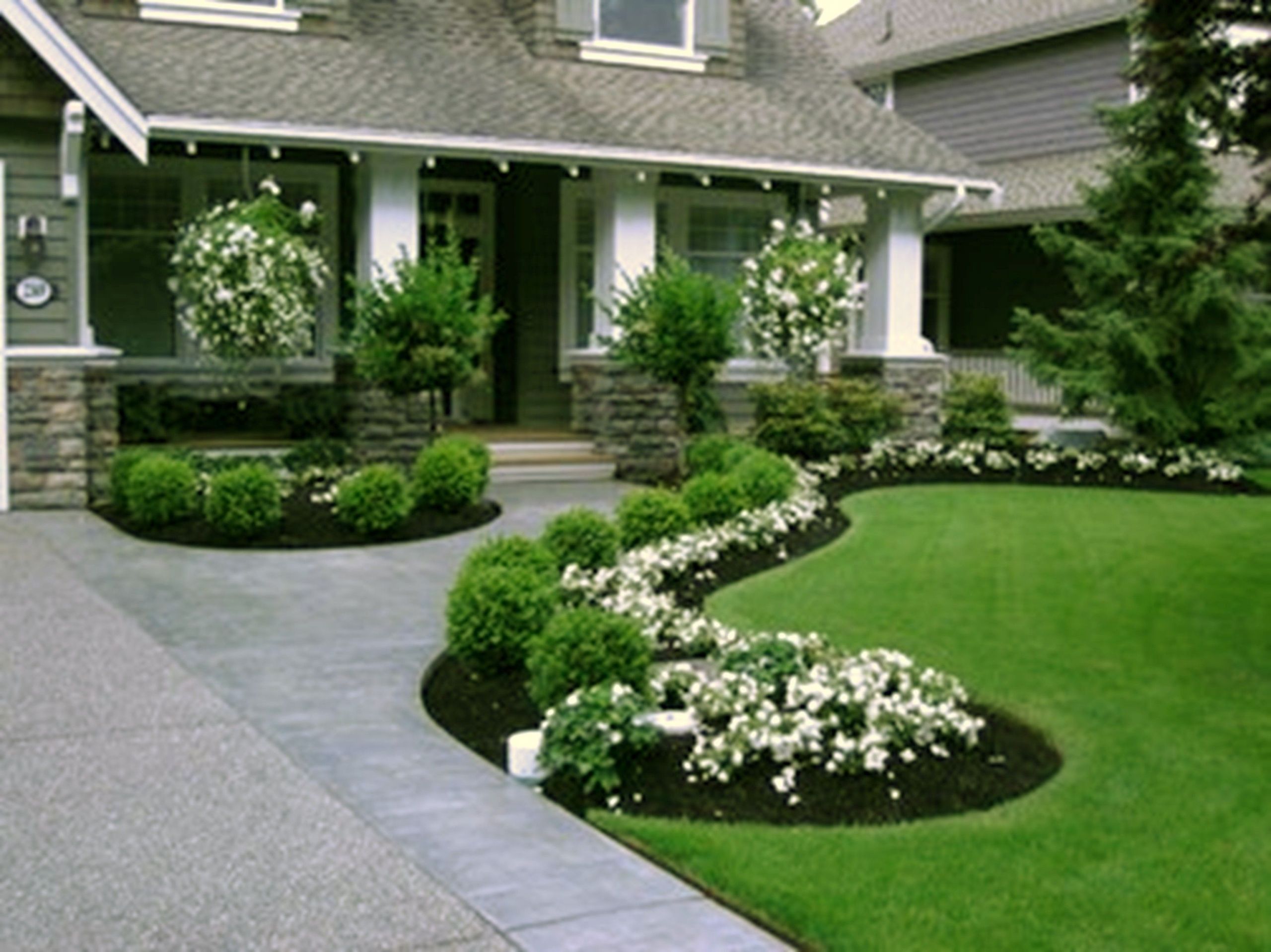 Front Landscape Ideas
 Front Yard Sidewalk Landscaping Ideas — Randolph Indoor