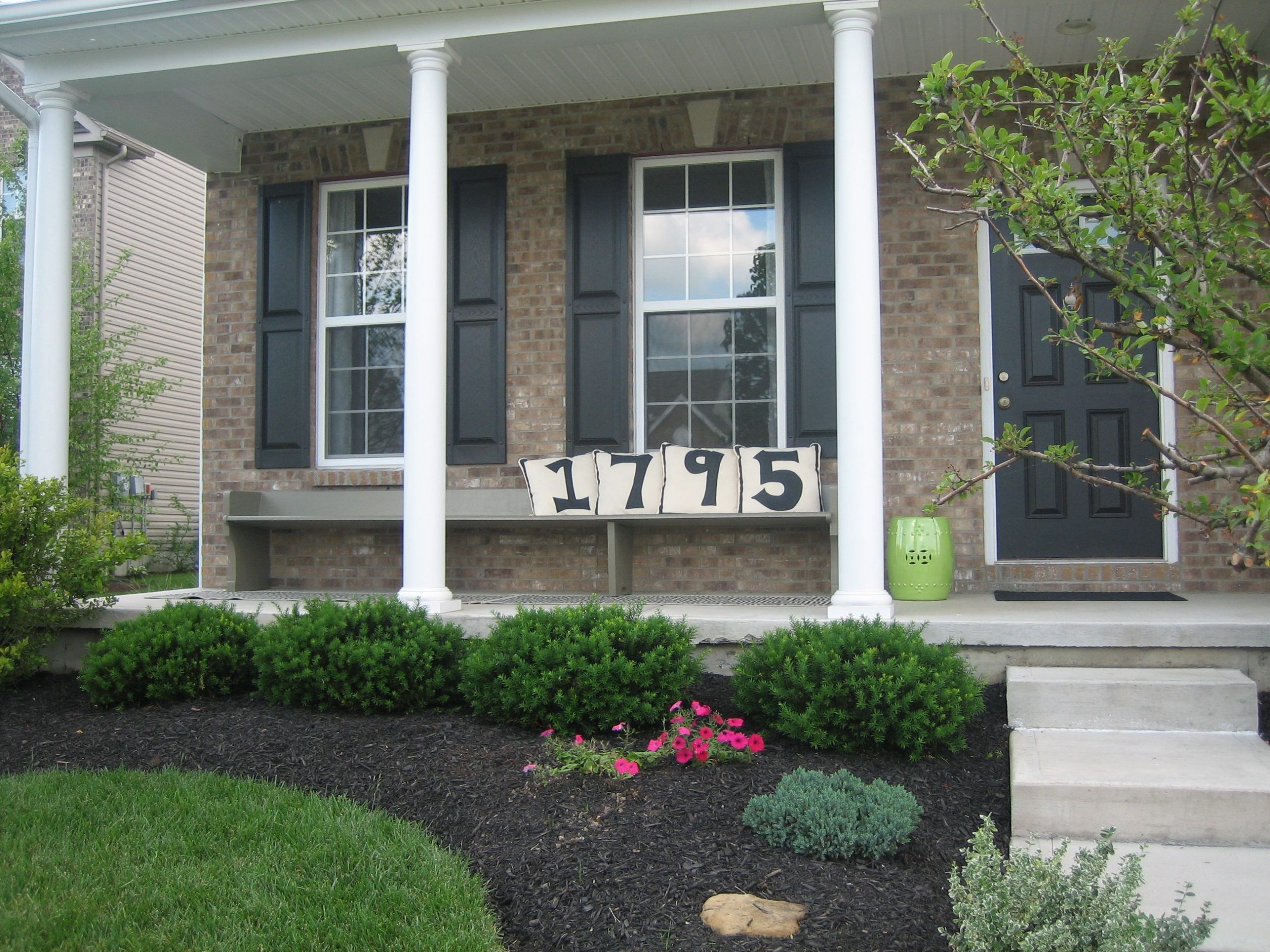 Front Porch Landscape Design
 landscaping for a flat front porch Google Search