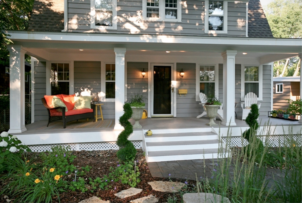 Front Porch Landscape Ideas
 Wrap Around Front Porch Landscaping Ideas