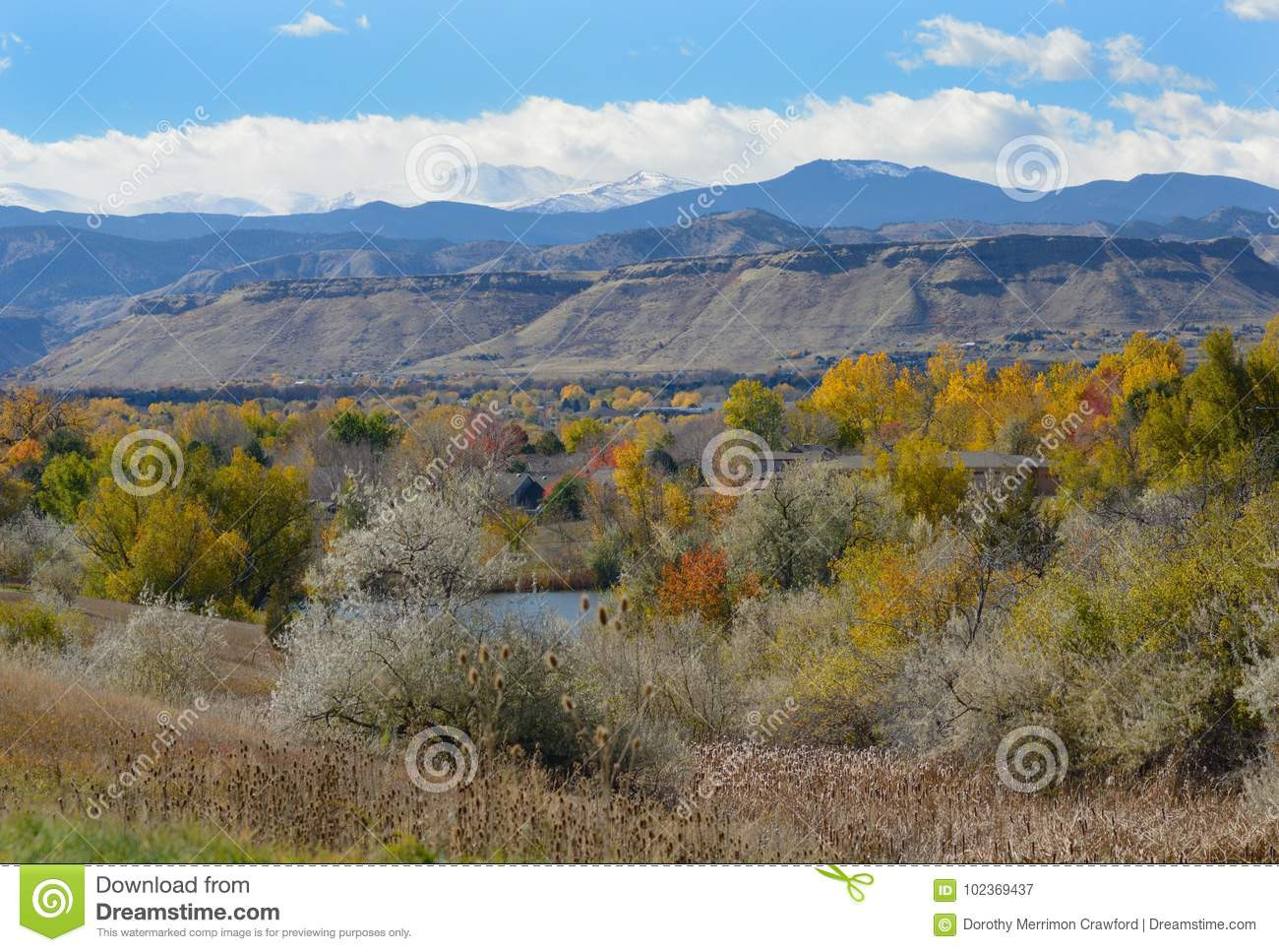 Front Range Landscape
 Front Range Colorado Landscape Stock Image Image of