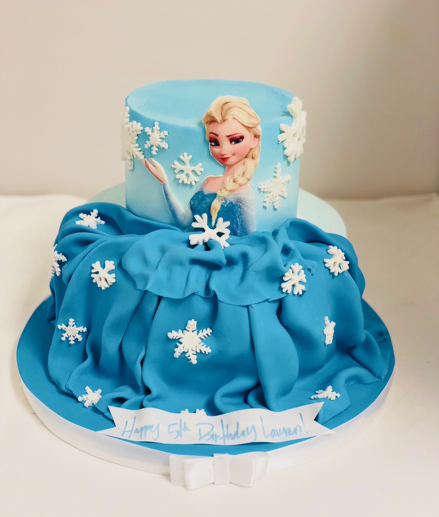 Frozen Birthday Cake Images
 Frozen Princess Dress Birthday Cake CBG 157 Confection