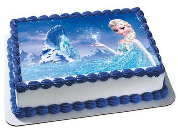 Frozen Birthday Cake Topper
 Frozen Birthday party Frozen cake topper frozen cupcake