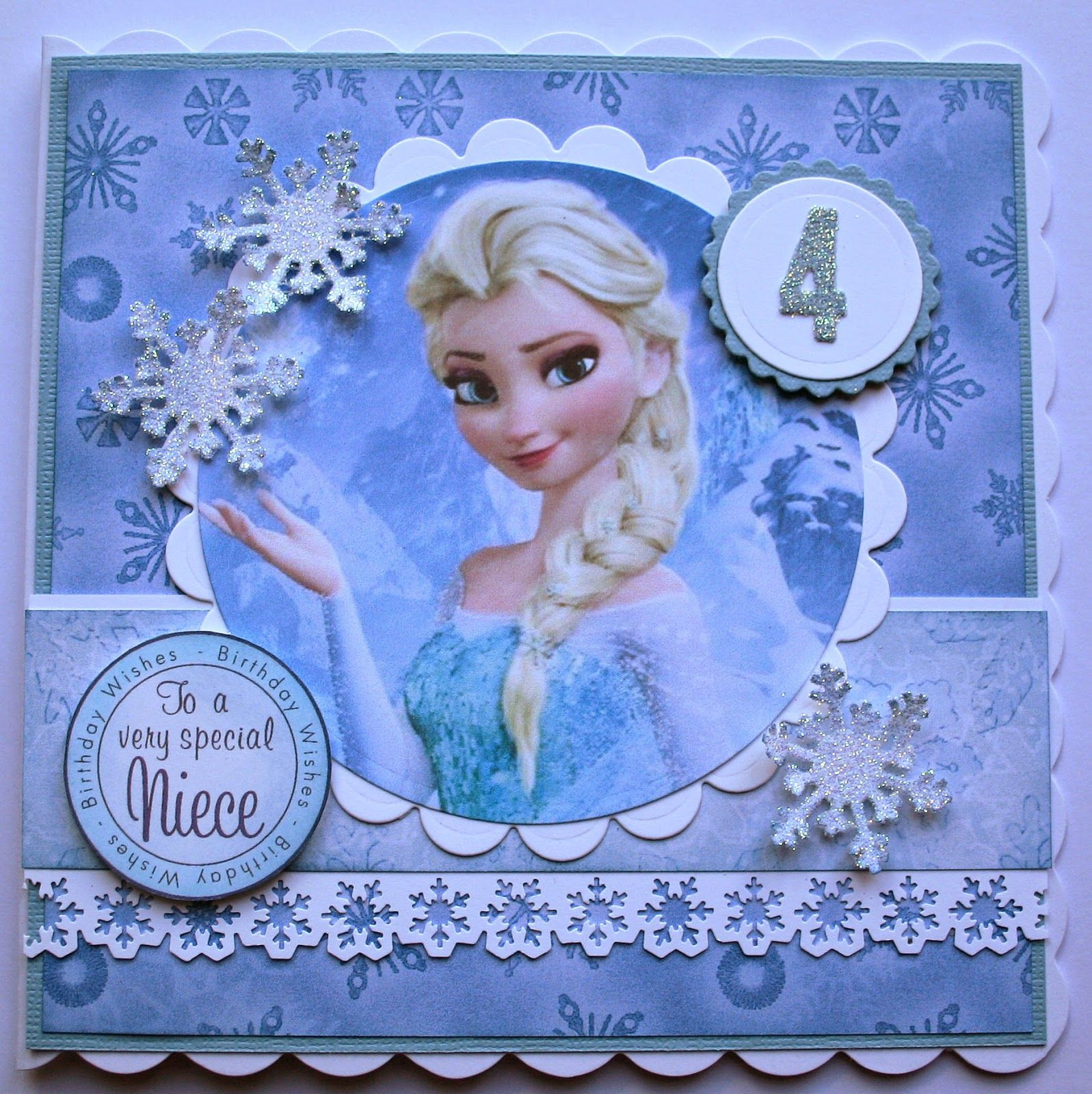 Frozen Birthday Cards
 Lynsey s Place A Frozen Card …