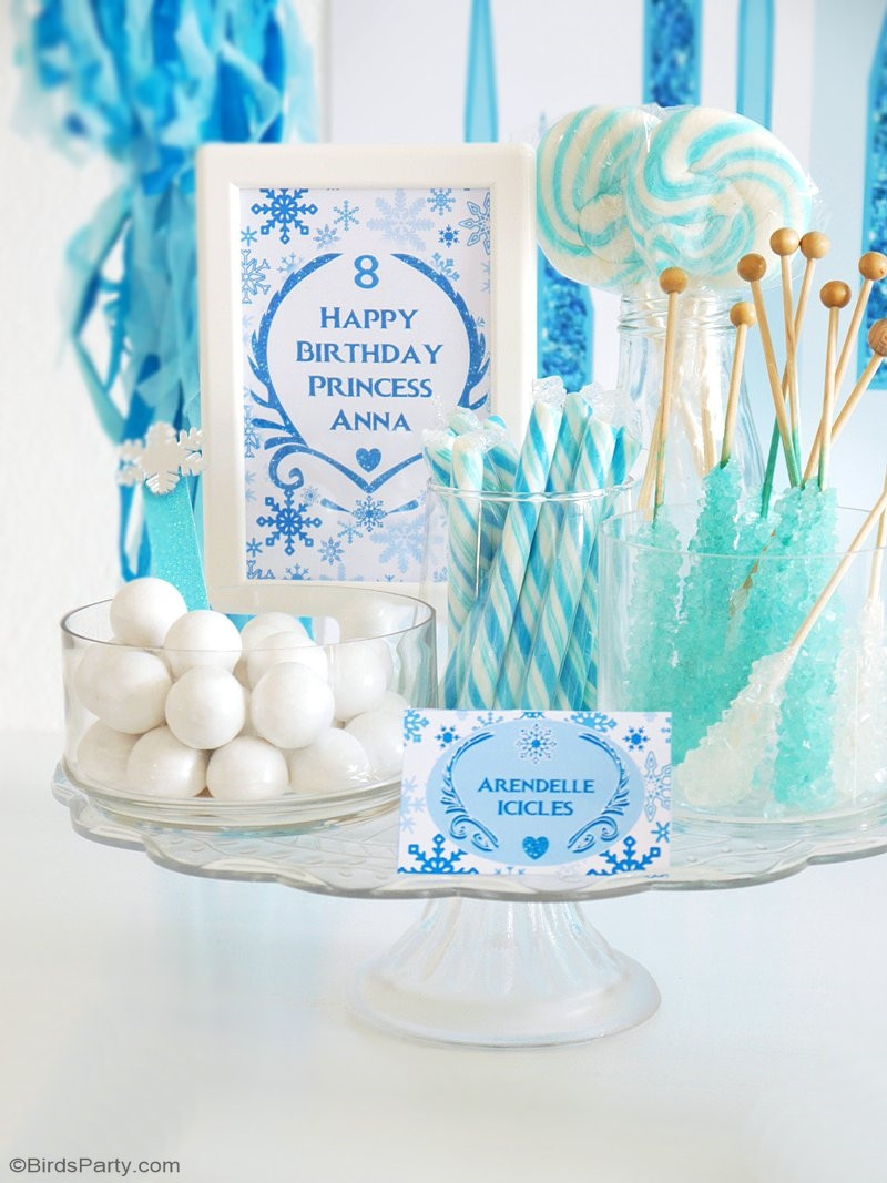 Frozen Decorations Birthday
 A Frozen Inspired Birthday Party Party Ideas