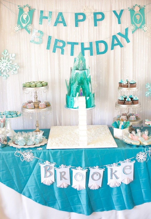 Frozen Decorations Birthday
 Frozen Themed Birthday Party