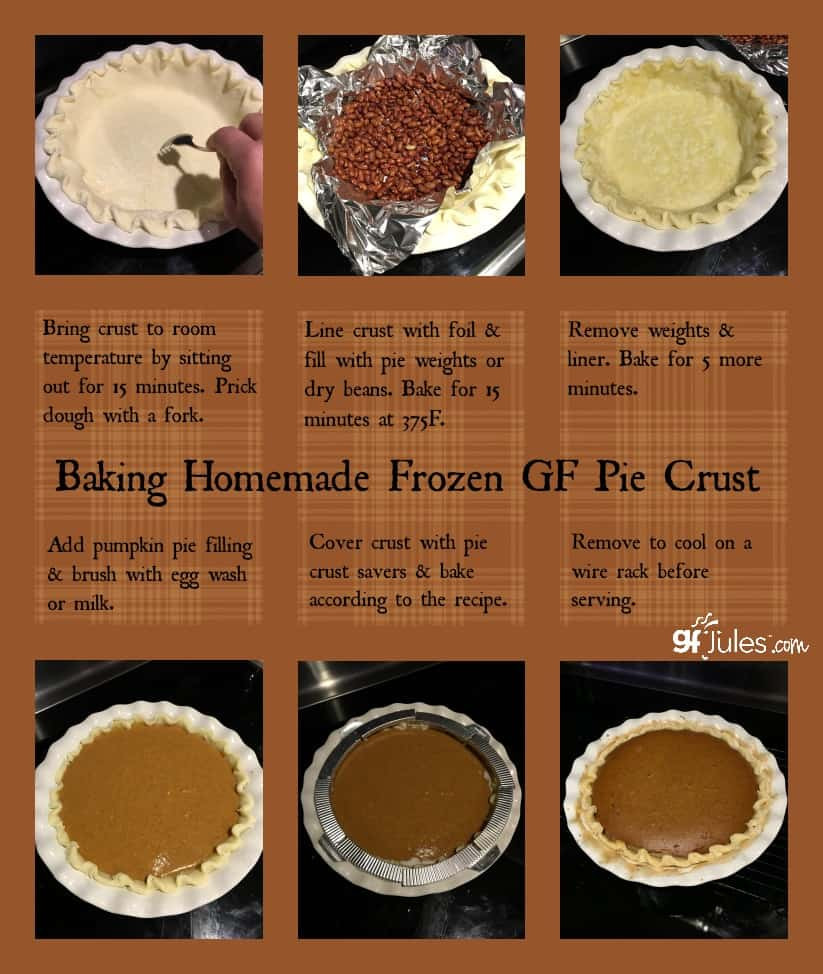 Frozen Gluten Free Pie Crusts
 Bake a Frozen Homemade Gluten Free Pie Crust gfJules