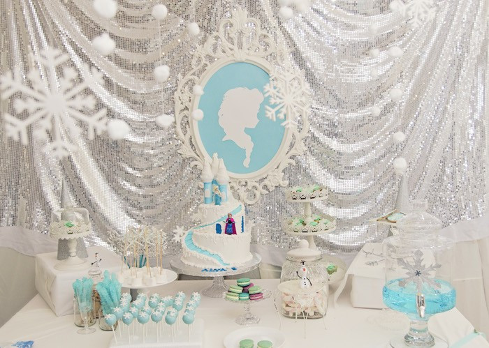 Frozen Tea Party Ideas
 Kara s Party Ideas Frozen Themed Tea Birthday Party Decor