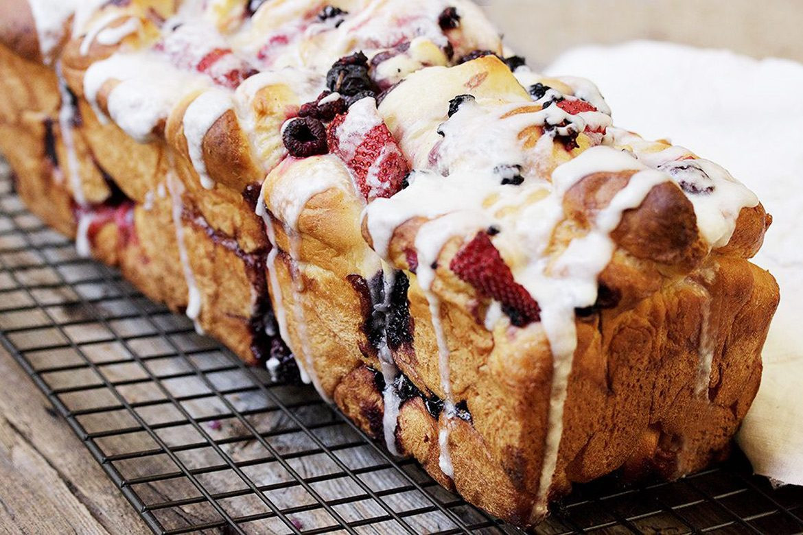 Fruit Bread Recipe
 Glazed Summer Fruit Yeast Bread Seasons and Suppers