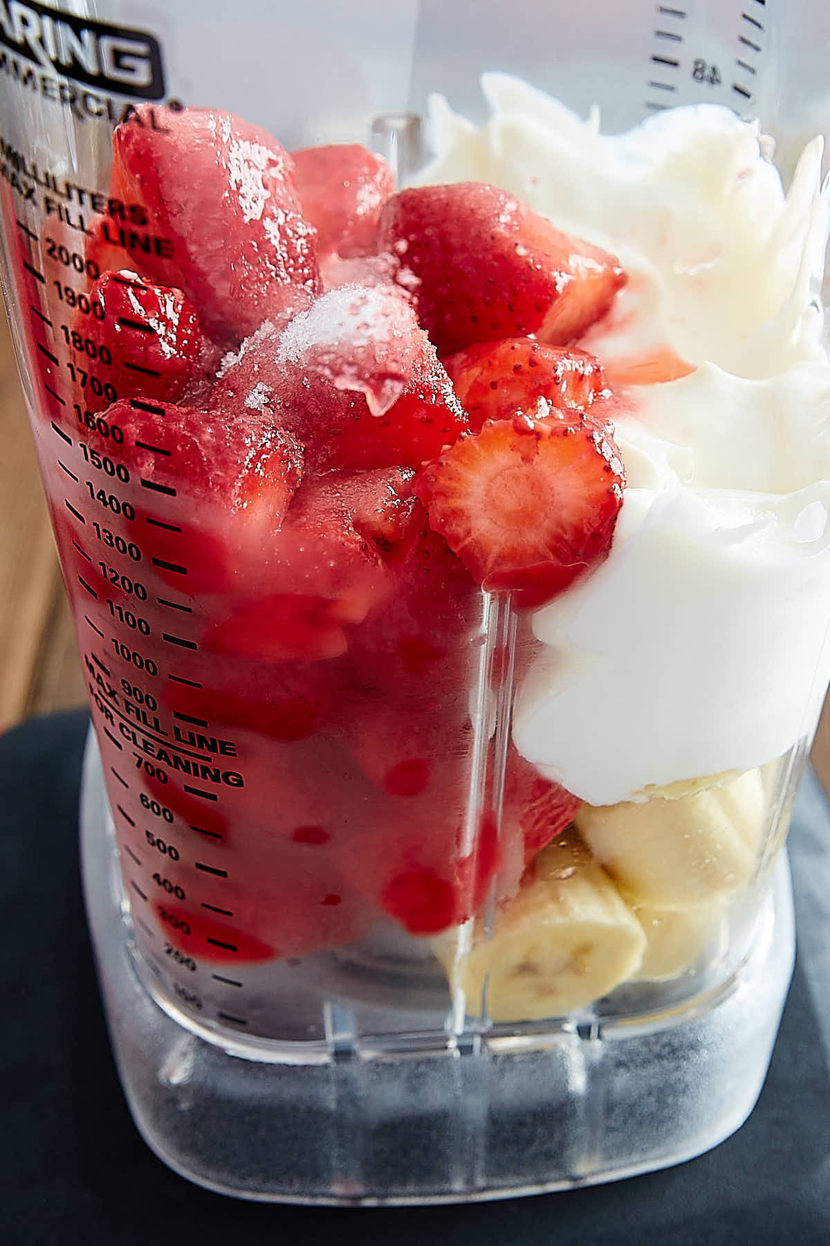 Fruit Smoothie Recipes With Yogurt
 Strawberry Banana Yogurt Smoothie i FOOD Blogger
