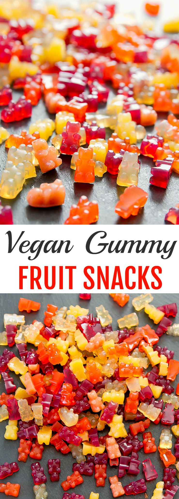 Fruit Snacks Recipe
 Vegan Gummy Fruit Snacks Recipe