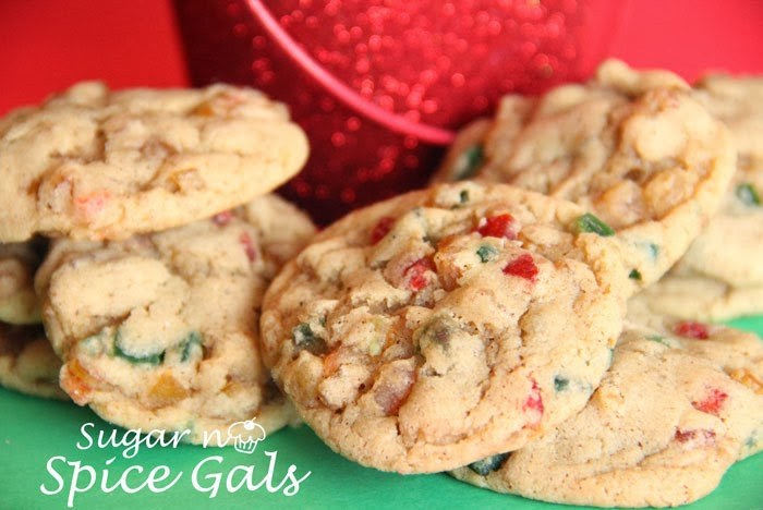 Fruitcake Cookies Made With Cake Mix
 Chewy Fruitcake Cookies Sugar n Spice Gals