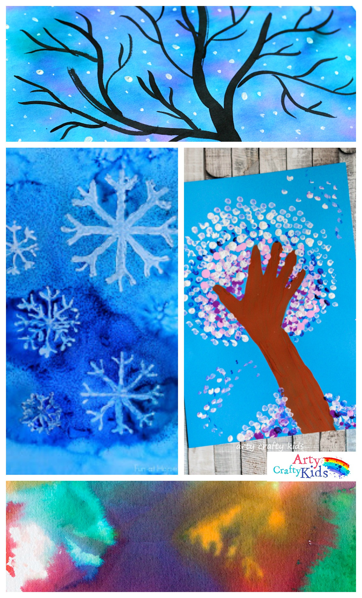 Fun Art Projects For Kids
 14 Wonderful Winter Art Projects for Kids Arty Crafty Kids