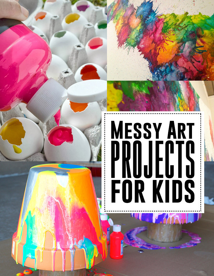Fun Art Projects For Kids
 The best messy art projects for kids Andrea s Notebook