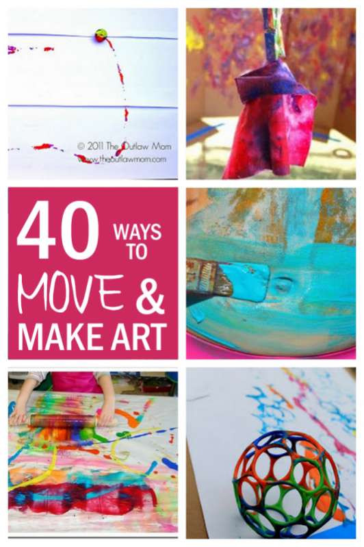 Fun Art Projects For Kids
 40 Big Art Fun Art Projects for Kids hands on as we grow