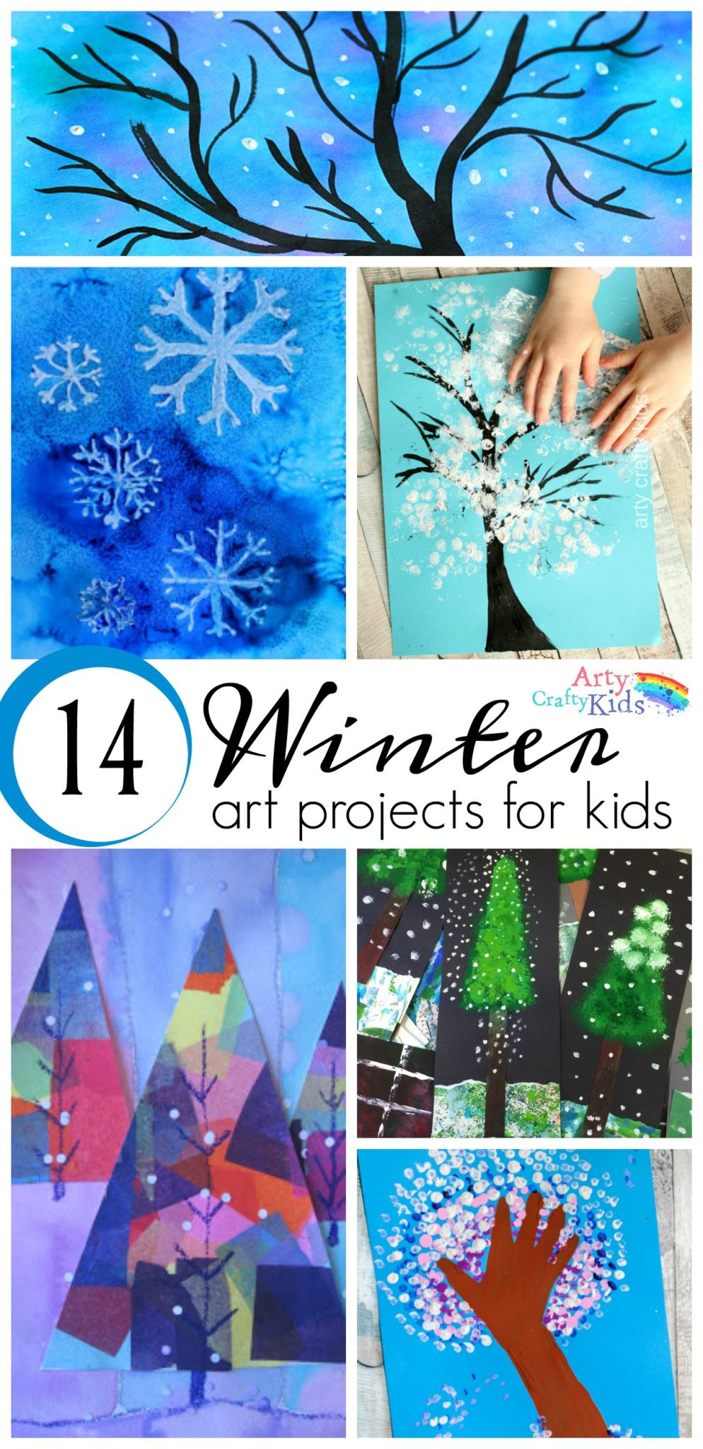 Fun Art Projects For Kids
 14 Wonderful Winter Art Projects for Kids
