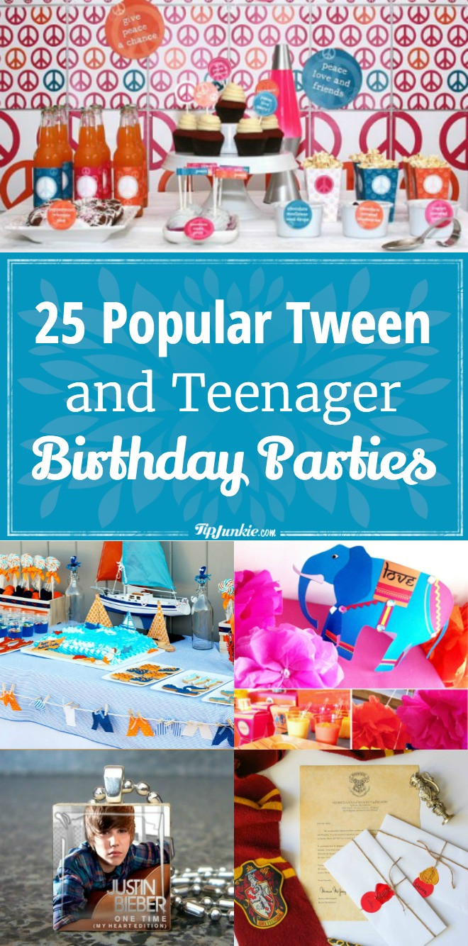Fun Birthday Party Ideas For Tweens
 25 Popular Tween and Teenager Birthday Parties – Tip Junkie