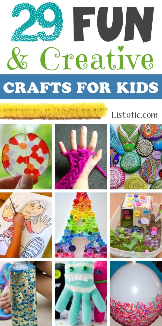 Fun Craft Ideas For Adults
 29 The BEST Crafts For Kids To Make projects for boys