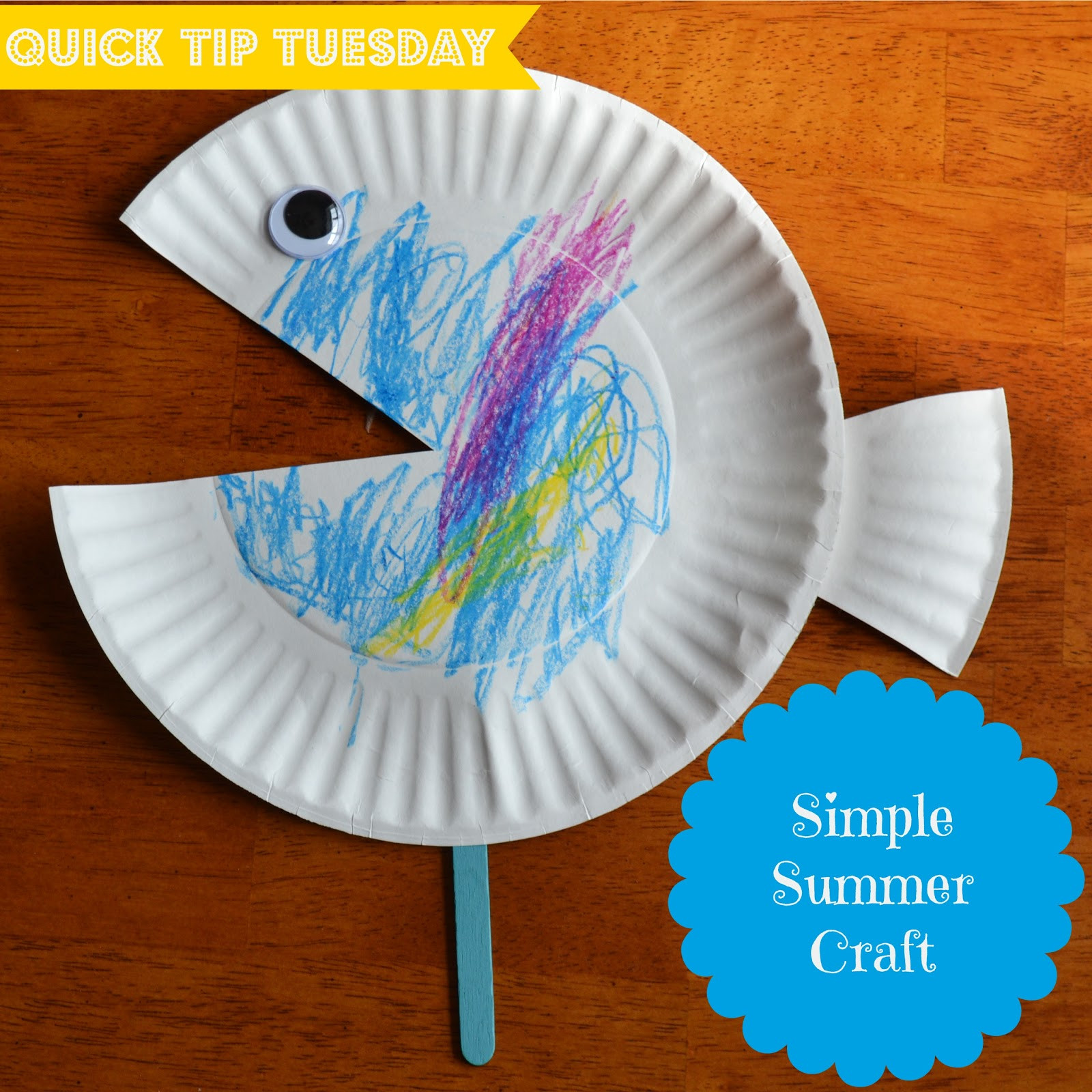 Fun Easy Crafts For Adults
 East Coast Mommy Quick Tip Tuesday 5 Simple Summer Craft