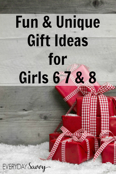 Fun Gift Ideas For Girls
 Fun & Unique Gift Ideas Girls Ages 6 7 8