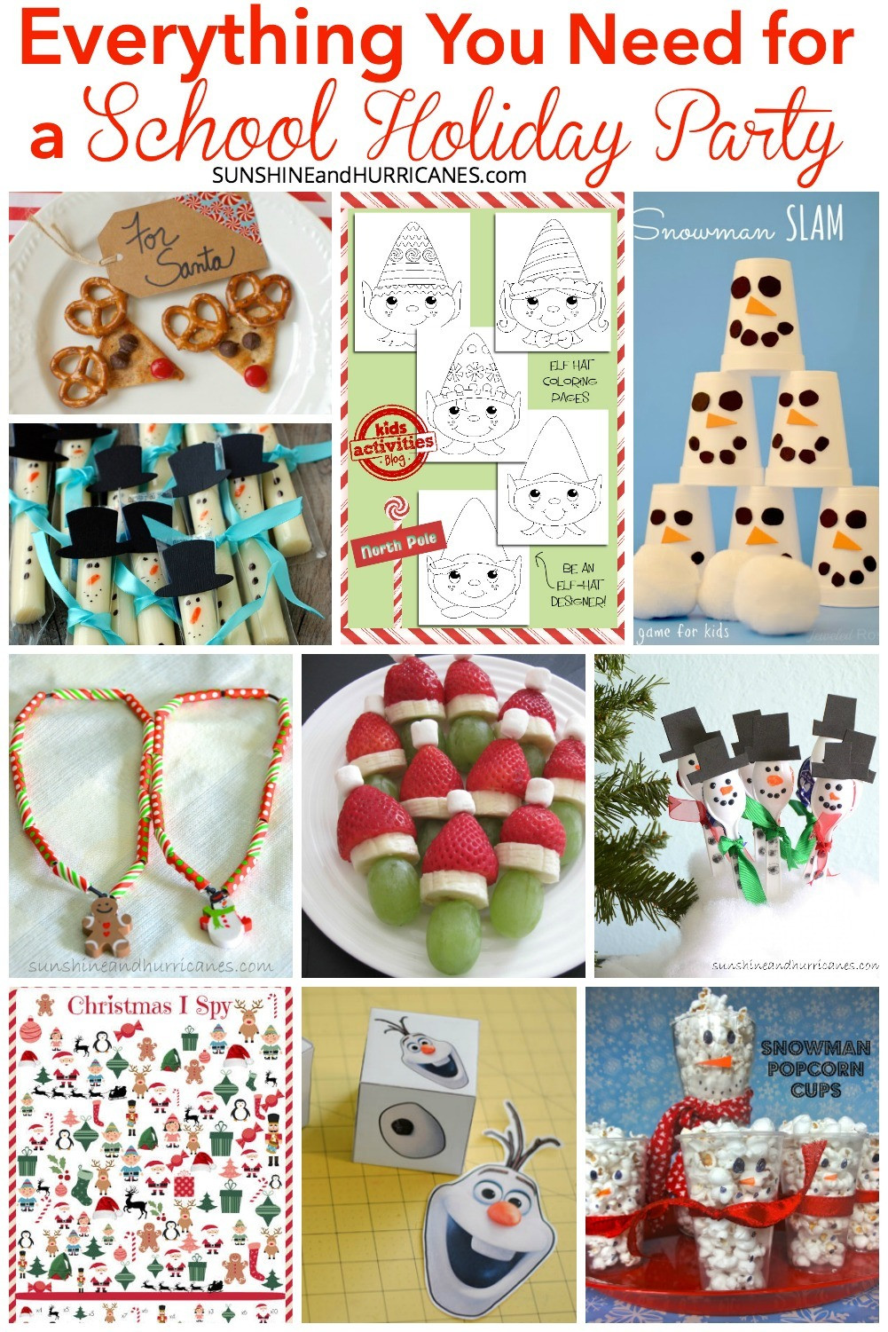 Fun Ideas For Holiday Party
 Everything You Need To Totally Rock A School Holiday Party