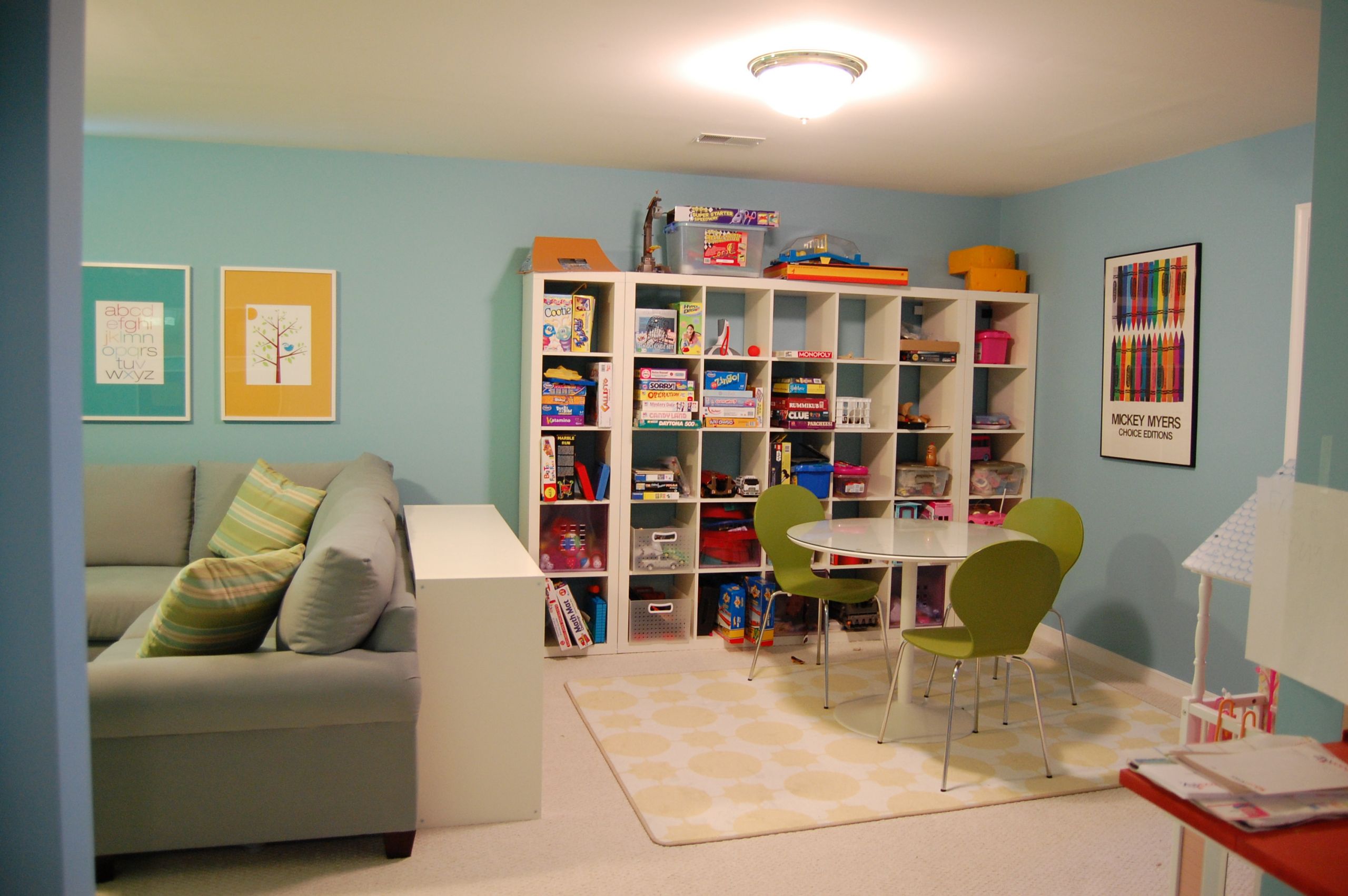 Fun Kids Room
 Fun and Functional Family Playroom