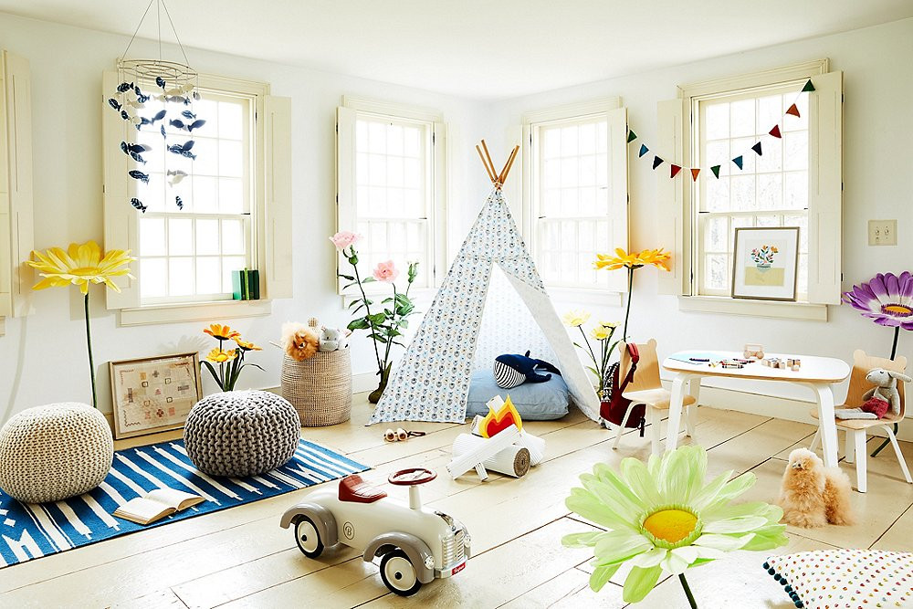 Fun Kids Room
 Fun & Functional Playroom Decorating Ideas